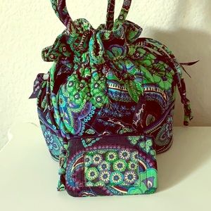 Vera Bradley purse and wallet